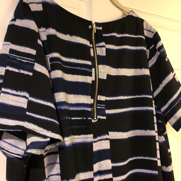 Avon Signature Collection Plus Size 1X 18/20 Abstract Sheath Dress with Pockets - Picture 4 of 4